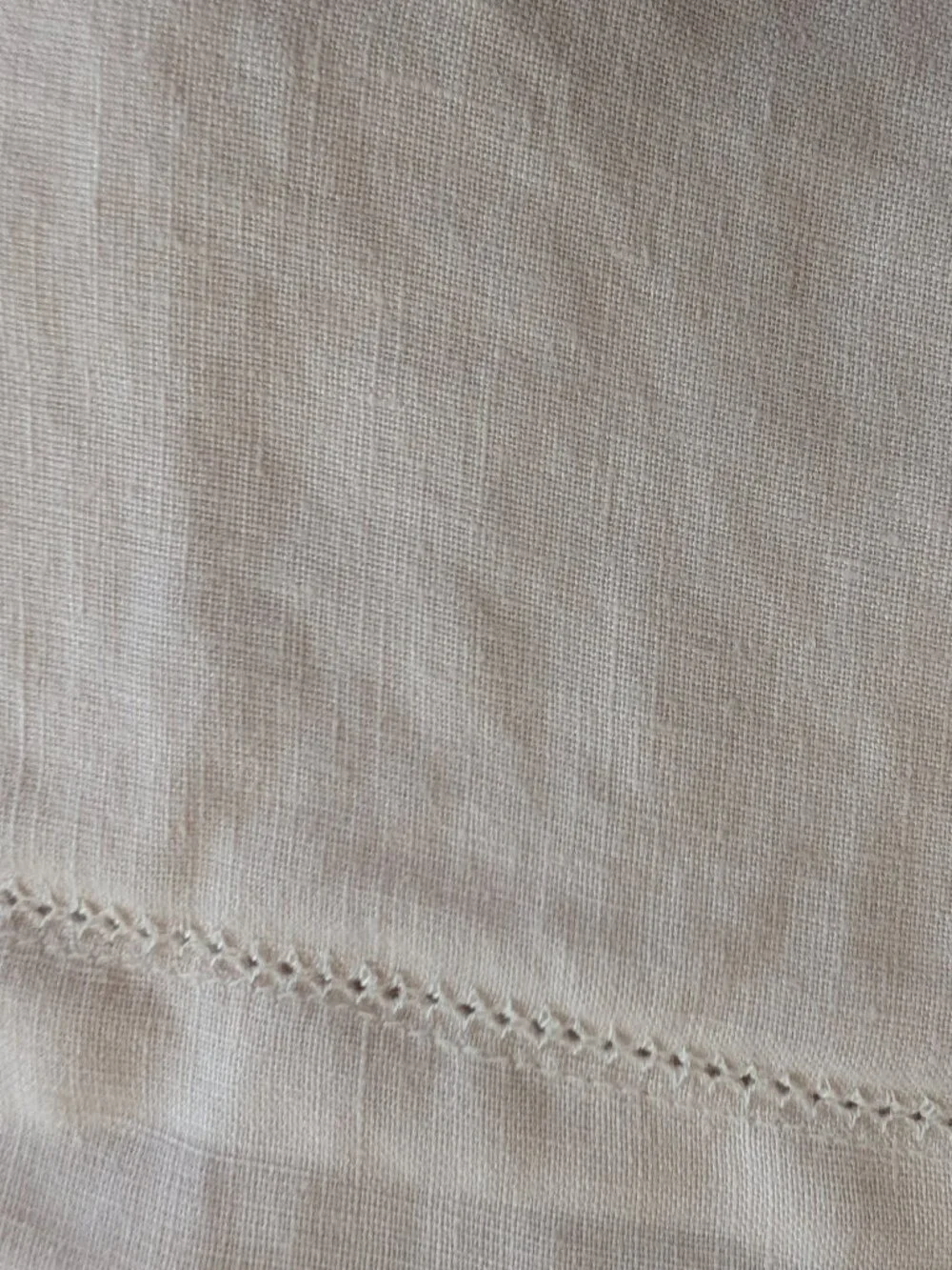 The Company Store Legends Hotel Premium Linen King Duvet & 2 Shams (Parchment) - Picture 8 of 9